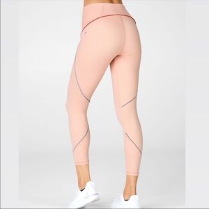 Motion365 by fabletics pink women’s workout athletic leggings small medium